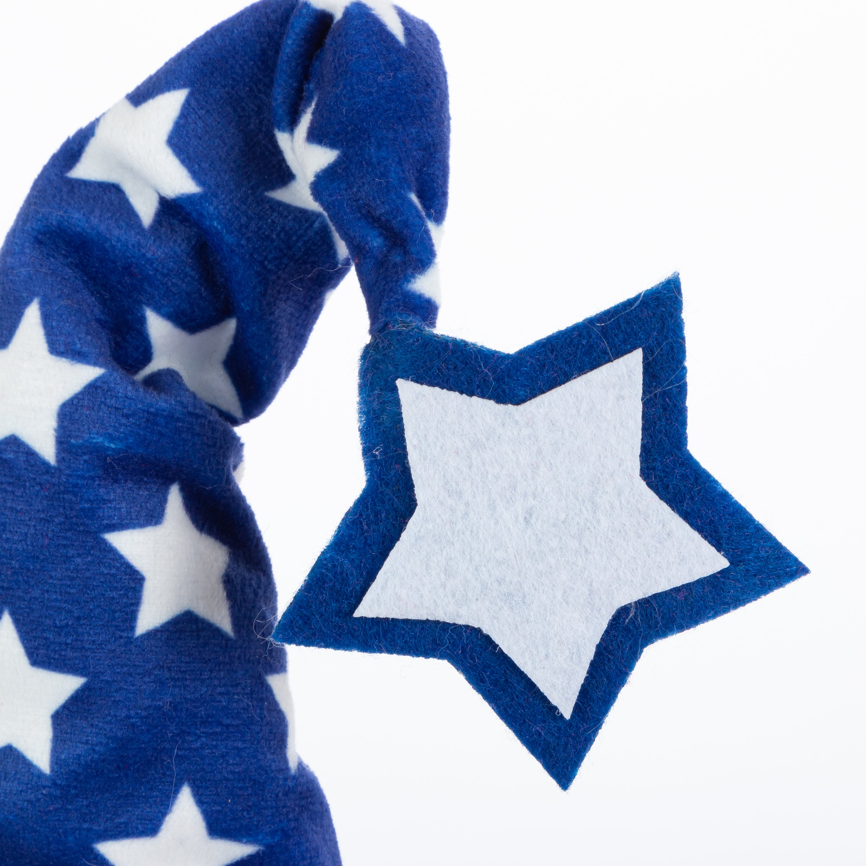 26.7 Pre Lit Plush Patriotic Gnomes